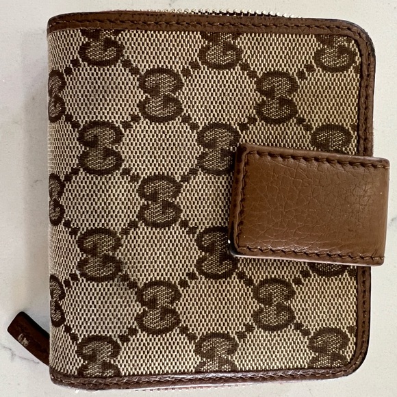 Gucci wallet , Brown Monogram - Picture 10 of 12